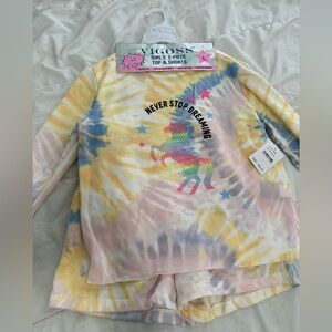 Vigoss matching tops and shorts
